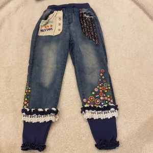 Rock’in style button jeans 6